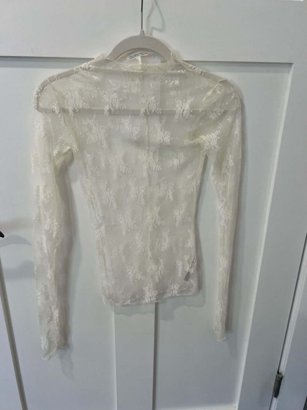 Lace mesh free people top